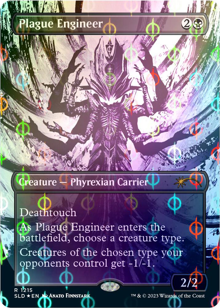 Plague Engineer 1215/1 (Secret Lair Drop Series)  - Borderless Compleat Foil | Good Games North