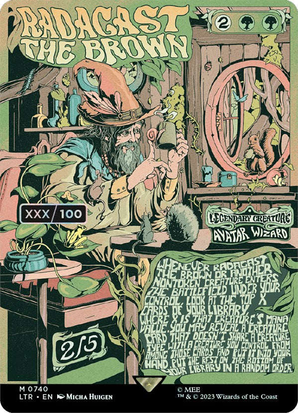 Radagast the Brown (Borderless Poster) (Serialized) [The Lord of the Rings: Tales of Middle-Earth] | Good Games North