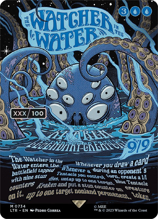 The Watcher in the Water (Borderless Poster) (Serialized) [The Lord of the Rings: Tales of Middle-Earth] | Good Games North