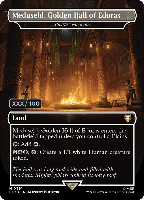 Meduseld, Golden Hall of Edoras - Castle Ardenvale (Serialized) [The Lord of the Rings: Tales of Middle-Earth Commander] | Good Games North