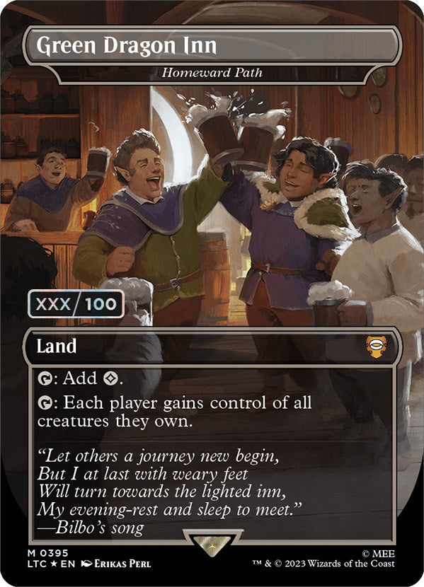 Green Dragon Inn - Homeward Path (Serialized) [The Lord of the Rings: Tales of Middle-Earth Commander] | Good Games North