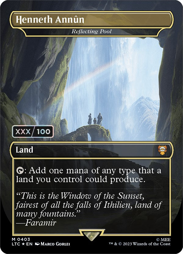 Henneth Annun - Reflecting Pool (Serialized) [The Lord of the Rings: Tales of Middle-Earth Commander] | Good Games North