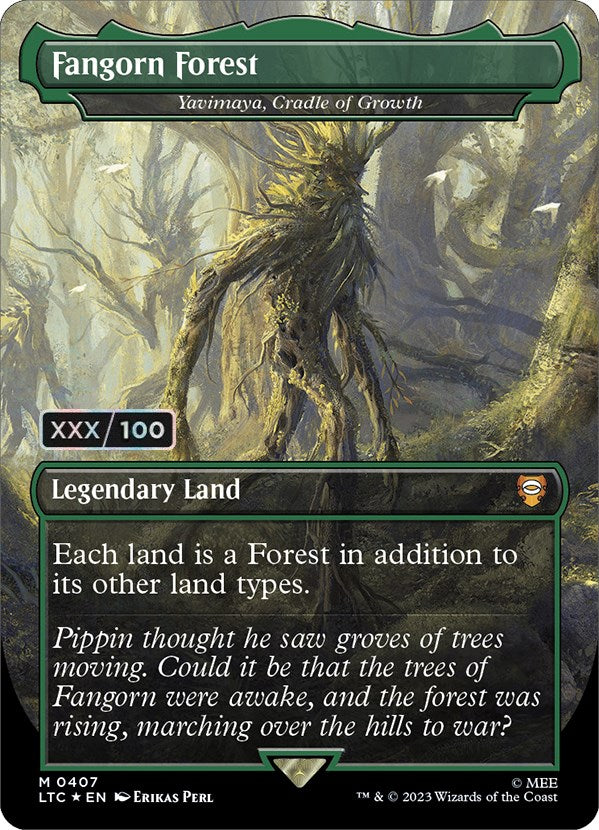 Fangorn Forest - Yavimaya, Cradle of Growth (Serialized) [The Lord of the Rings: Tales of Middle-Earth Commander] | Good Games North