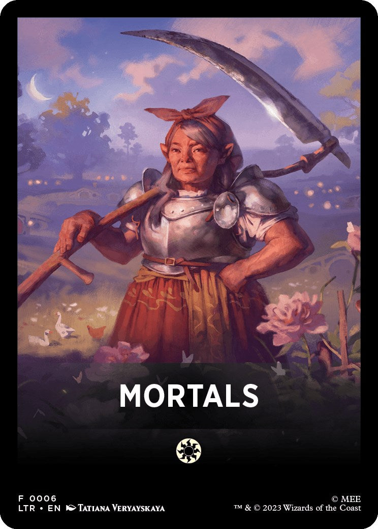 Mortals Theme Card [The Lord of the Rings: Tales of Middle-Earth] | Good Games North