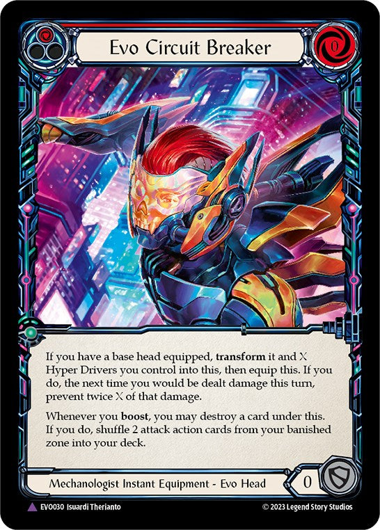 Evo Circuit Breaker (Marvel) [EVO030] (Bright Lights)  Cold Foil | Good Games North