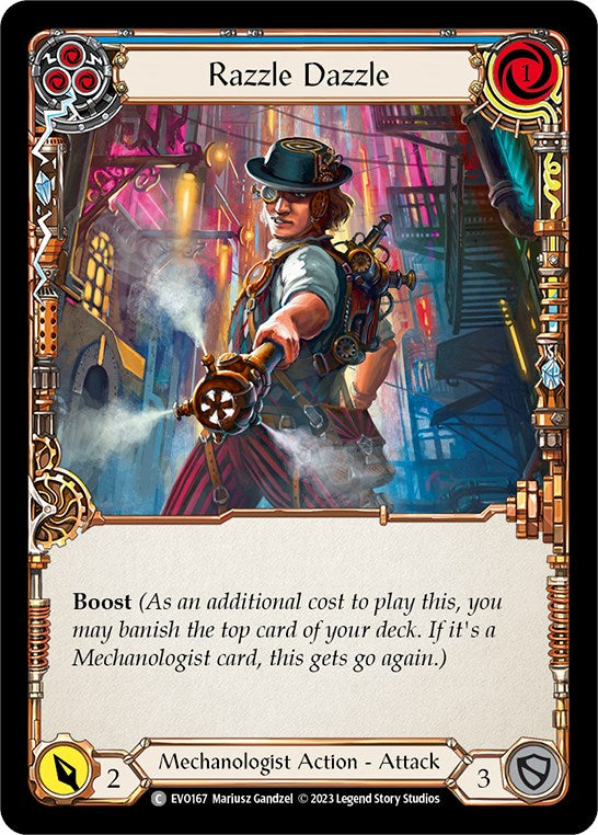 Razzle Dazzle (Blue) [EVO167] (Bright Lights) | Good Games North