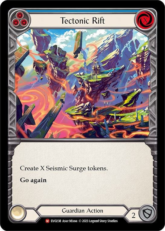 Tectonic Rift [EVO238] (Bright Lights)  Rainbow Foil | Good Games North