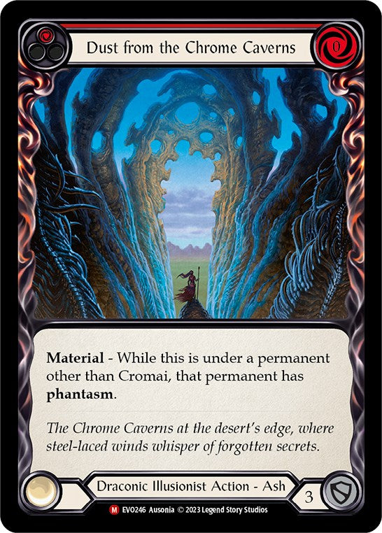 Dust from the Chrome Caverns [EVO246] (Bright Lights)  Rainbow Foil | Good Games North