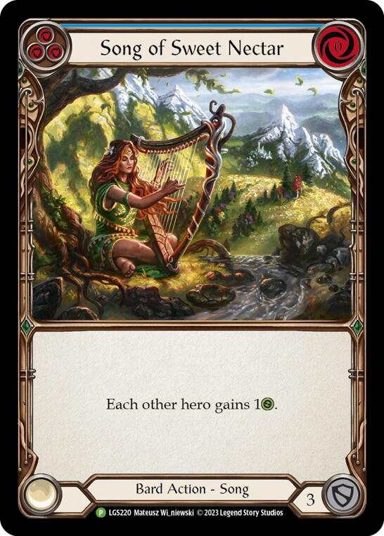 Song of Sweet Nectar [LGS220] (Promo)  Rainbow Foil | Good Games North
