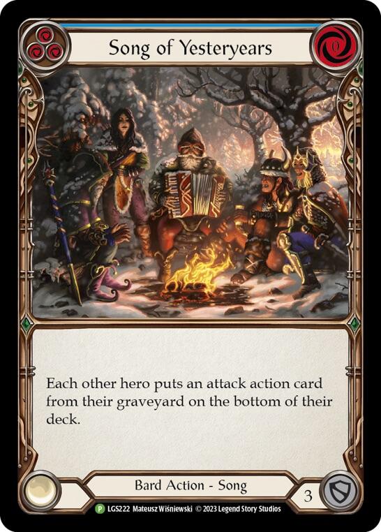 Song of Yesteryears [LGS222] (Promo)  Rainbow Foil | Good Games North