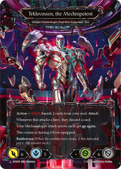 Singularity // Teklovossen, the Mechropotent (Cold Foil Marvel) [EVO010] (Bright Lights)  Cold Foil | Good Games North