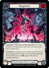 Singularity // Teklovossen, the Mechropotent (Cold Foil Marvel) [EVO010] (Bright Lights)  Cold Foil | Good Games North