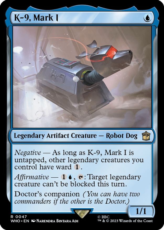 K-9, Mark I [Doctor Who] | Good Games North