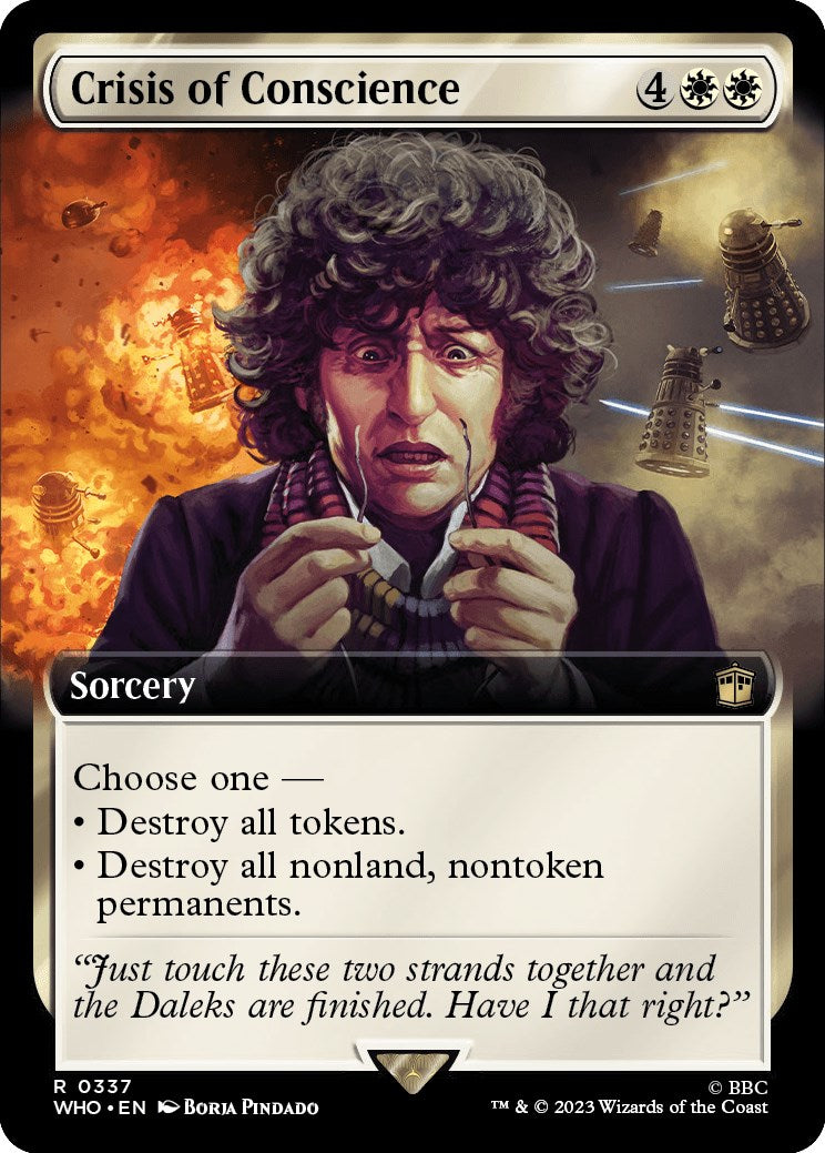 Crisis of Conscience (Extended Art) [Doctor Who] | Good Games North