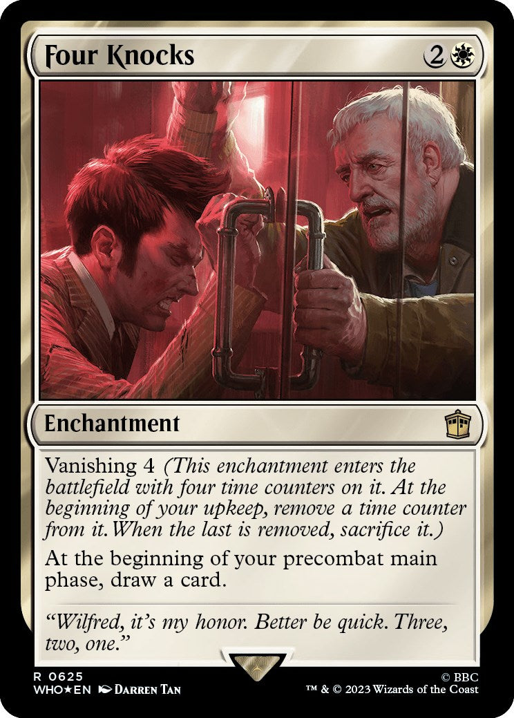 Four Knocks (Surge Foil) [Doctor Who] | Good Games North