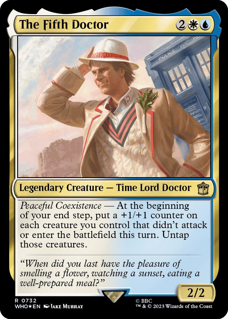 The Fifth Doctor (Surge Foil) [Doctor Who] | Good Games North