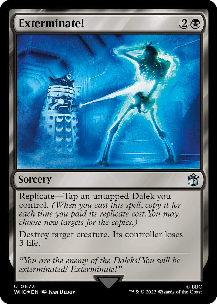 Exterminate! (Surge Foil) [Doctor Who] | Good Games North