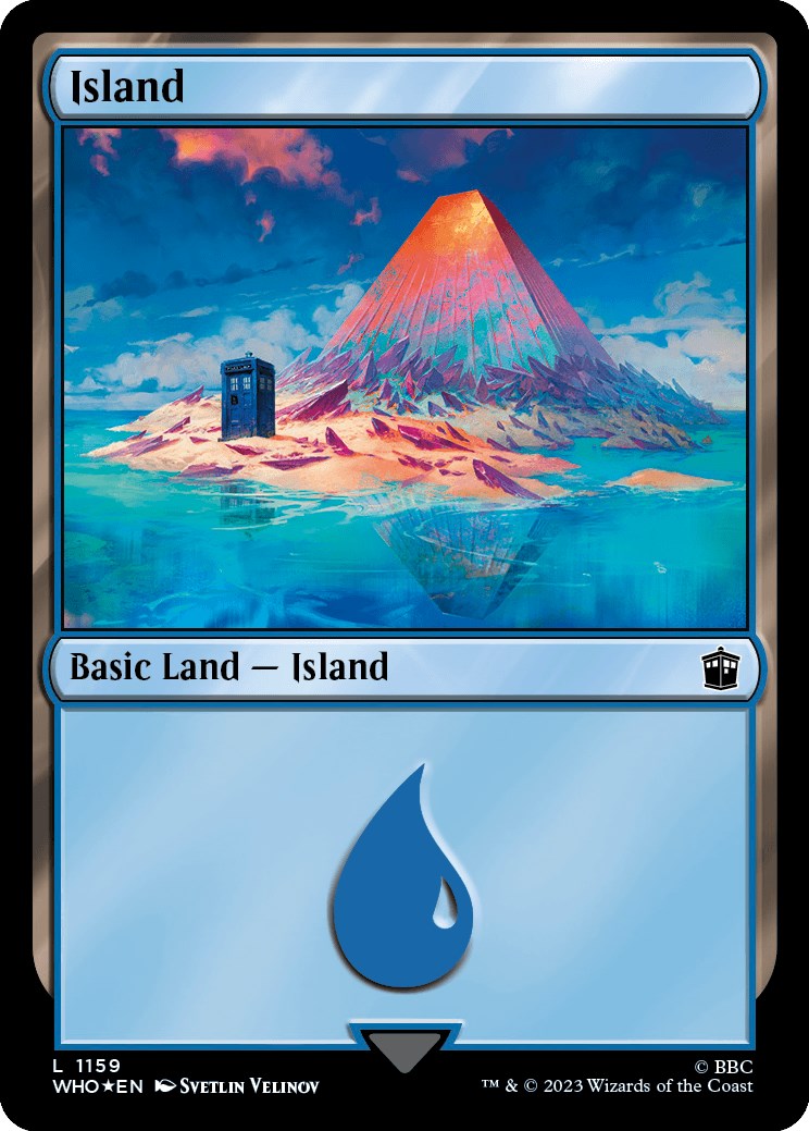 Island (1159) (Surge Foil) [Doctor Who] | Good Games North