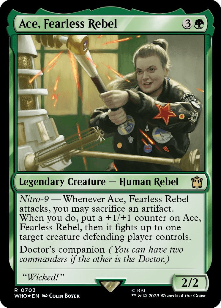 Ace, Fearless Rebel (Surge Foil) [Doctor Who] | Good Games North