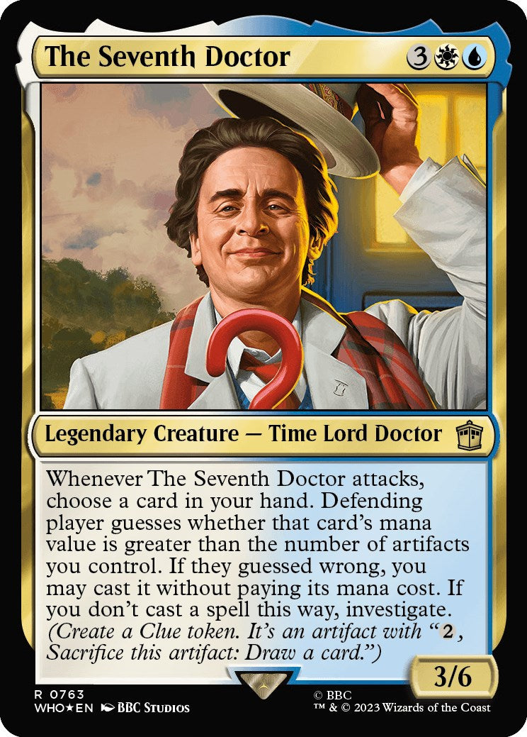 The Seventh Doctor (Surge Foil) [Doctor Who] | Good Games North