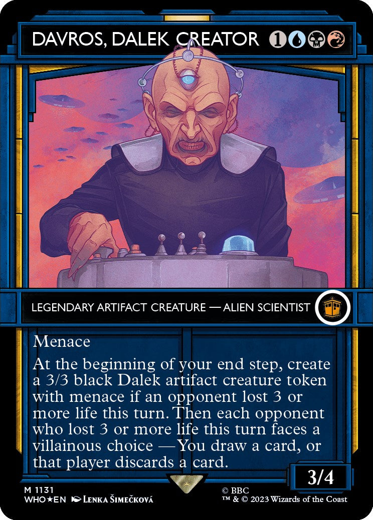 Davros, Dalek Creator (Showcase) (Surge Foil) [Doctor Who] | Good Games North