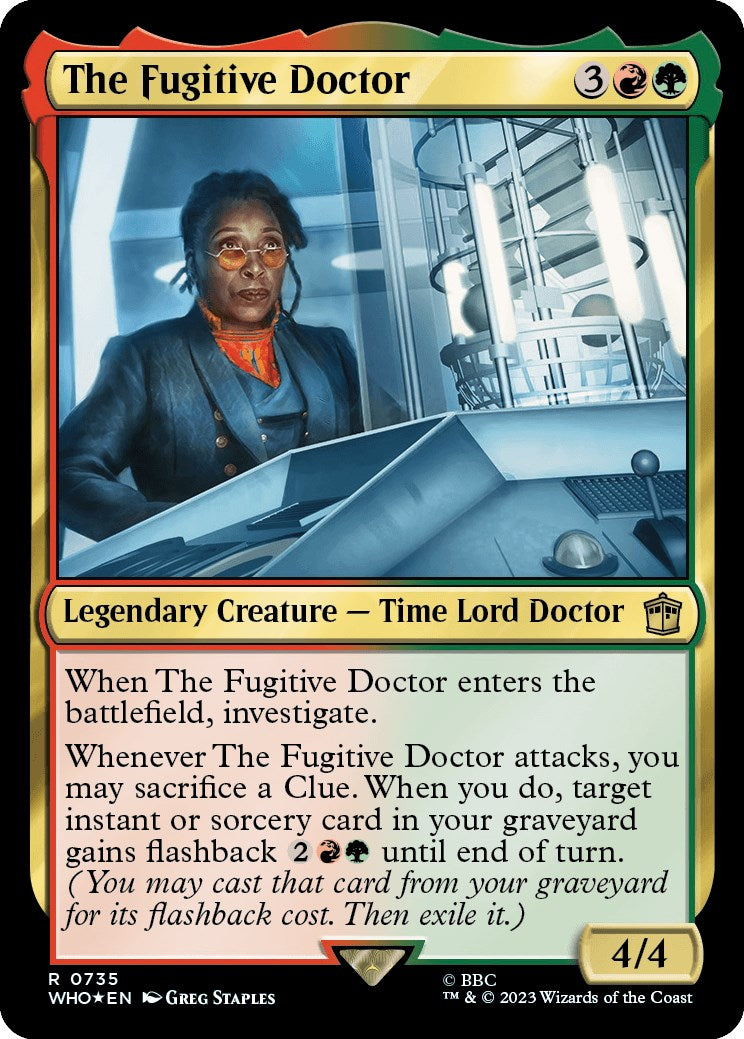 The Fugitive Doctor (Surge Foil) [Doctor Who] | Good Games North