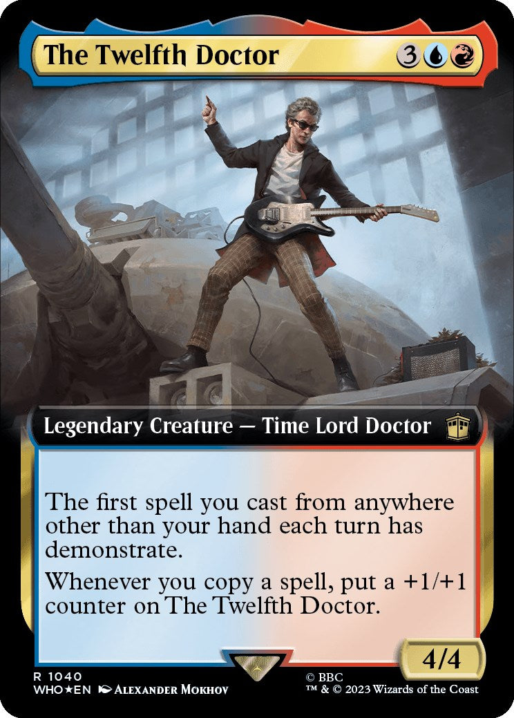 The Twelfth Doctor (Extended Art) (Surge Foil) [Doctor Who] | Good Games North