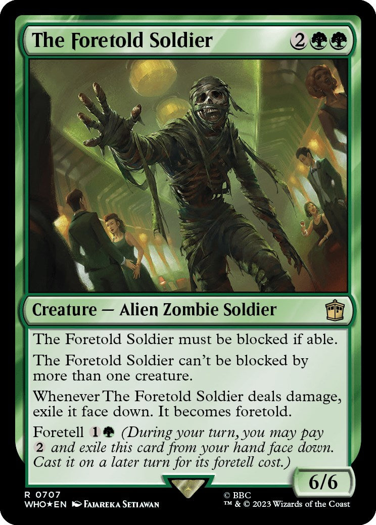 The Foretold Soldier (Surge Foil) [Doctor Who] | Good Games North