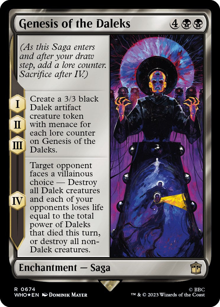 Genesis of the Daleks (Surge Foil) [Doctor Who] | Good Games North