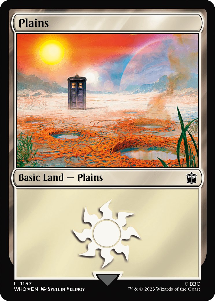 Plains (1157) (Surge Foil) [Doctor Who] | Good Games North