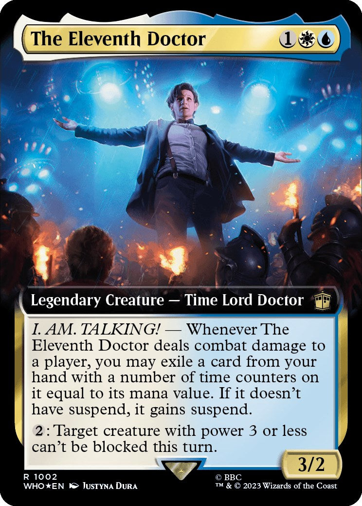 The Eleventh Doctor (Extended Art) (Surge Foil) [Doctor Who] | Good Games North