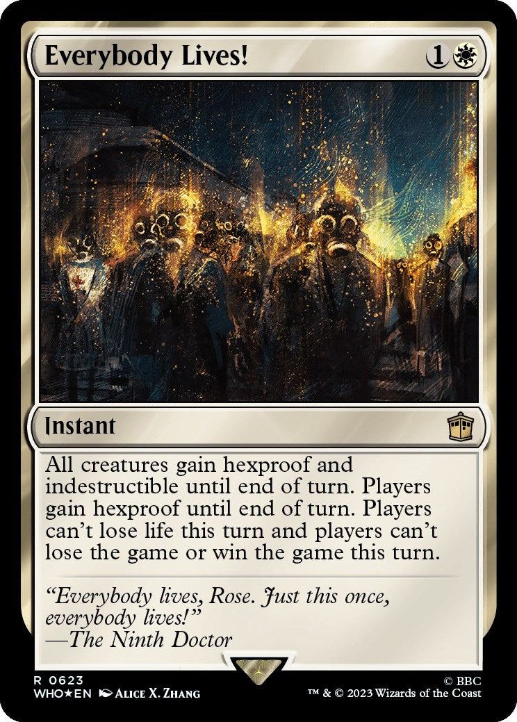 Everybody Lives! (Surge Foil) [Doctor Who] | Good Games North