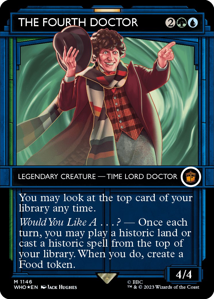 The Fourth Doctor (Showcase) (Surge Foil) [Doctor Who] | Good Games North