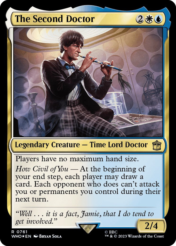 The Second Doctor (Surge Foil) [Doctor Who] | Good Games North