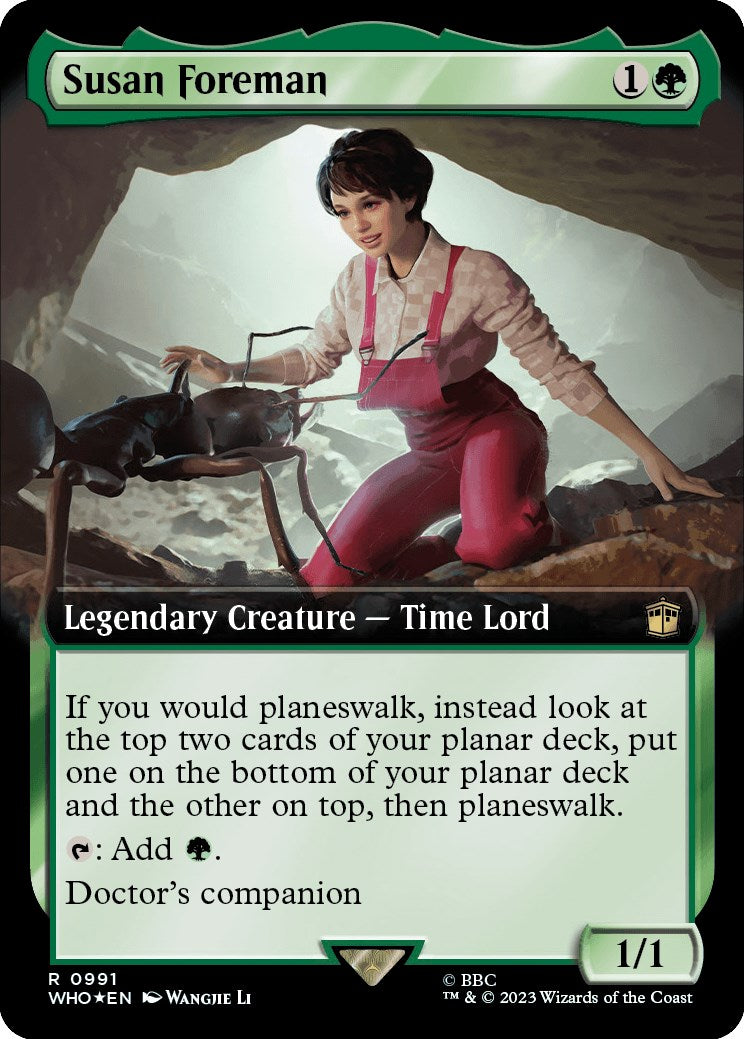 Susan Foreman (Extended Art) (Surge Foil) [Doctor Who] | Good Games North