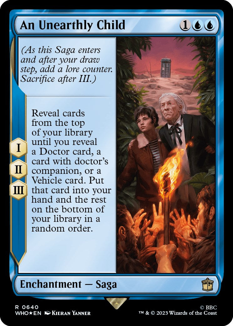 An Unearthly Child (Surge Foil) [Doctor Who] | Good Games North