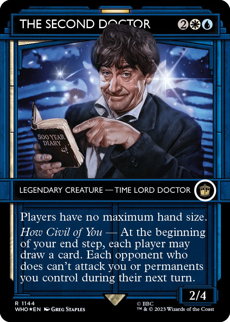 The Second Doctor (Showcase) (Surge Foil) [Doctor Who] | Good Games North