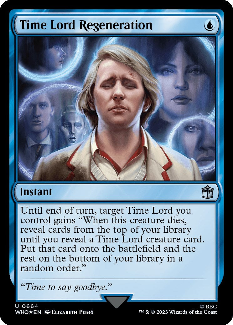 Time Lord Regeneration (Surge Foil) [Doctor Who] | Good Games North