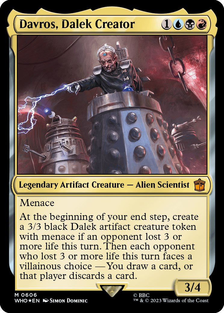 Davros, Dalek Creator (Surge Foil) [Doctor Who] | Good Games North