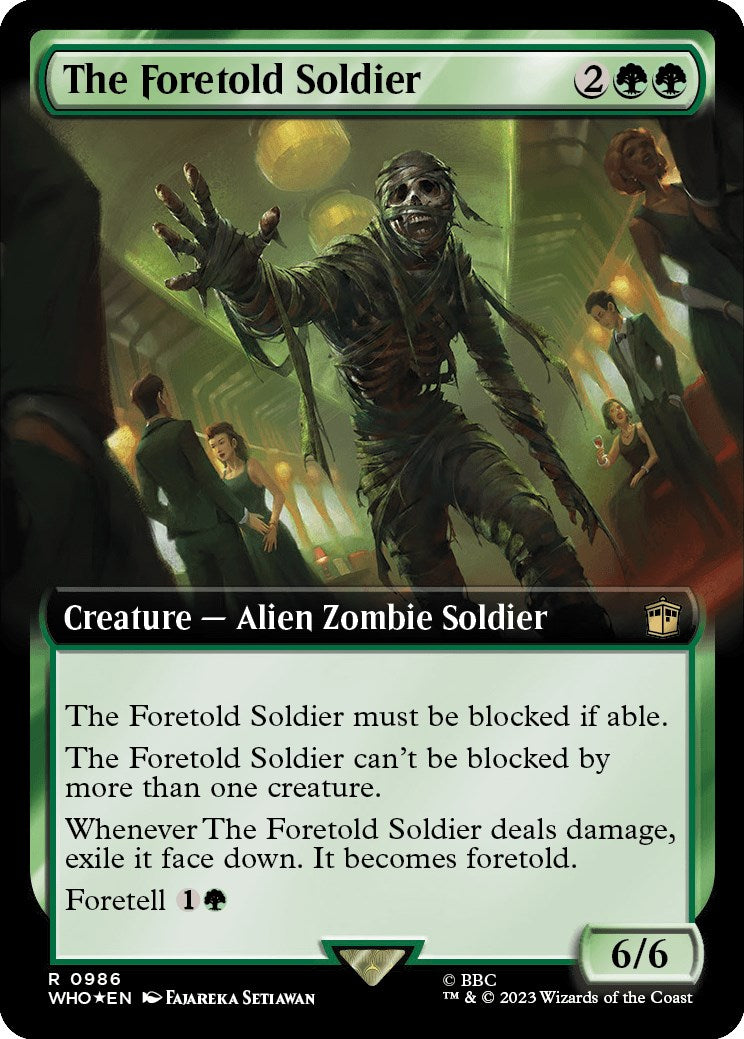 The Foretold Soldier (Extended Art) (Surge Foil) [Doctor Who] | Good Games North