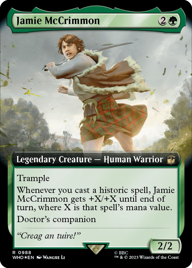 Jamie McCrimmon (Extended Art) (Surge Foil) [Doctor Who] | Good Games North