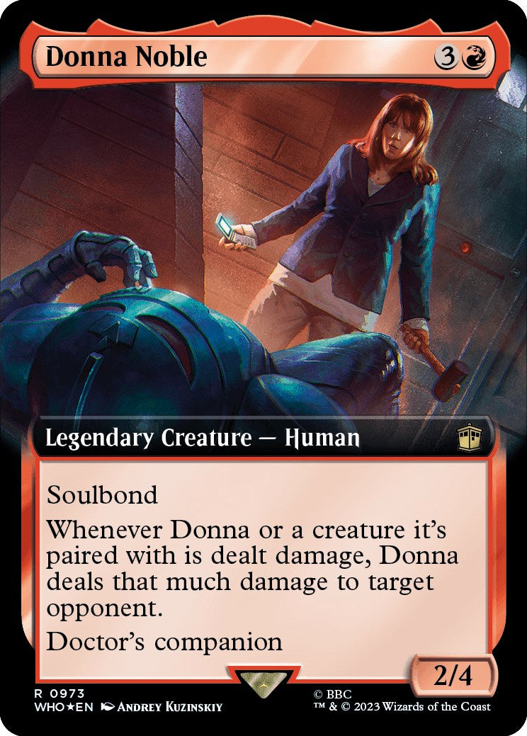 Donna Noble (Extended Art) (Surge Foil) [Doctor Who] | Good Games North