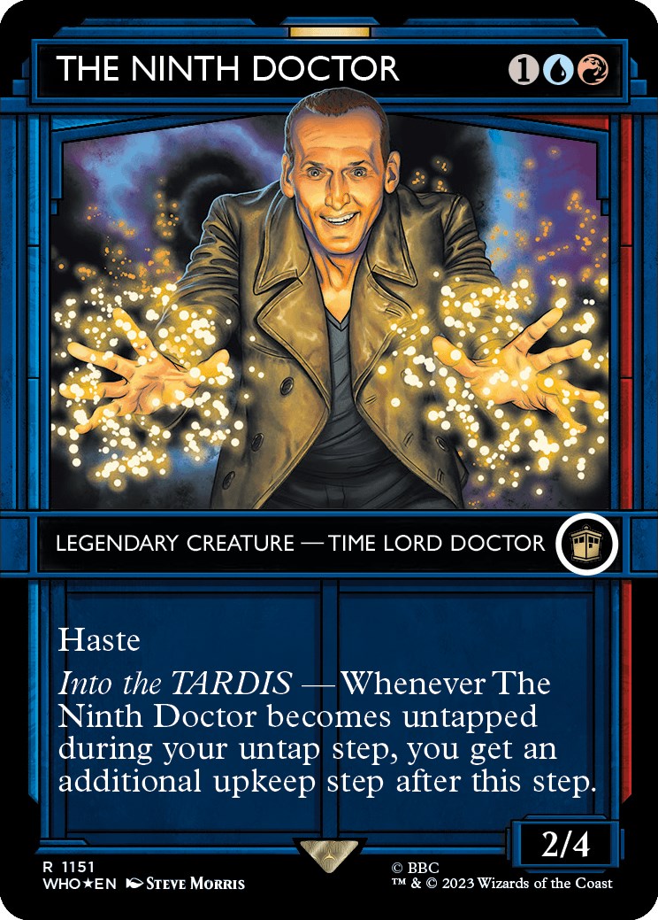 The Ninth Doctor (Showcase) (Surge Foil) [Doctor Who] | Good Games North