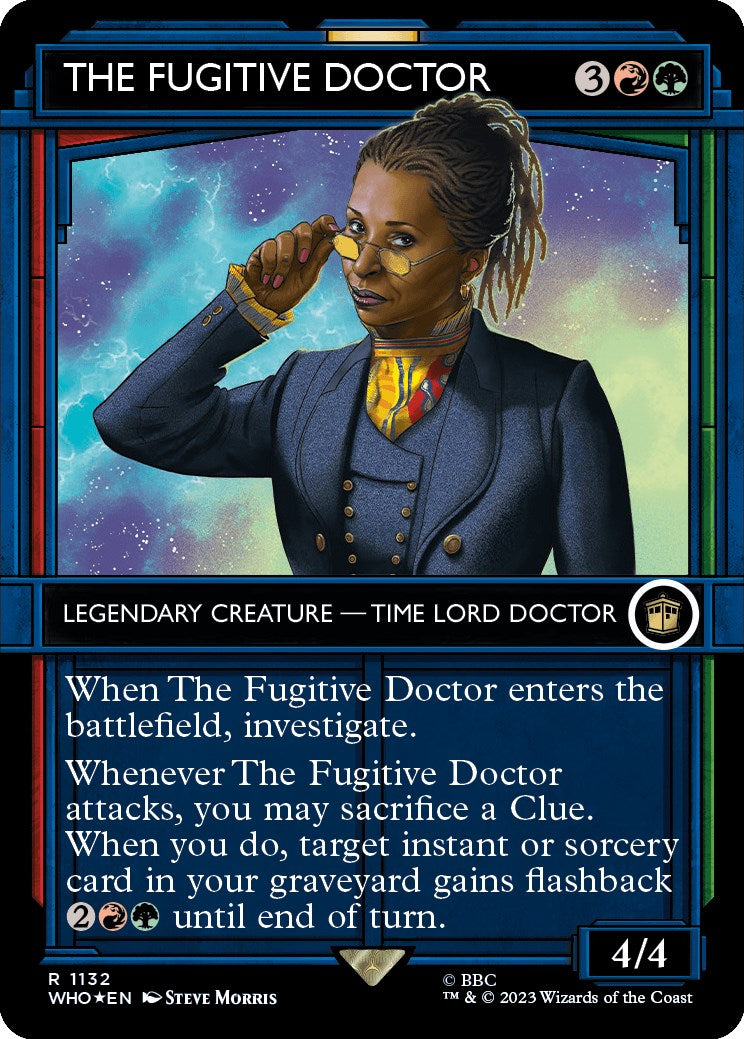 The Fugitive Doctor (Showcase) (Surge Foil) [Doctor Who] | Good Games North