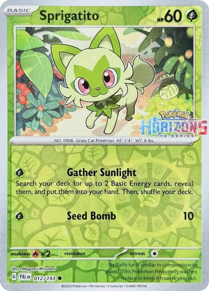 Sprigatito 012/193 (Miscellaneous Cards & Products)  - Reverse Holofoil | Good Games North