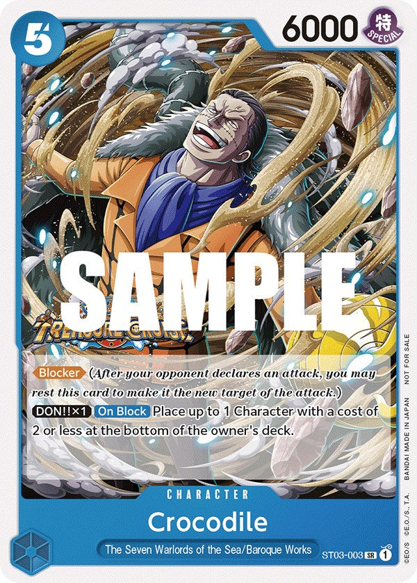 Crocodile (Tournament Pack Vol. 5) [One Piece Promotion Cards] | Good Games North