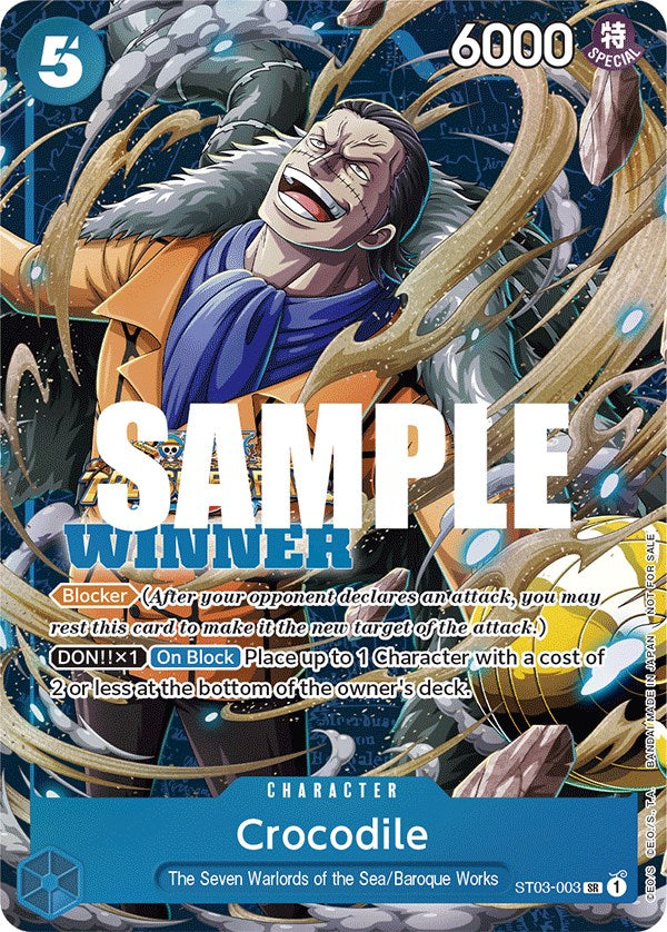 Crocodile (Winner Pack Vol. 5) [One Piece Promotion Cards] | Good Games North