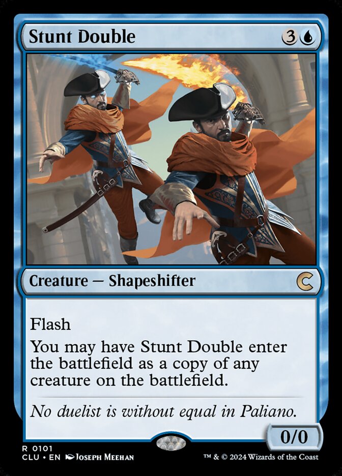 Stunt Double 101/284 (Ravnica: Clue Edition)  | Good Games North