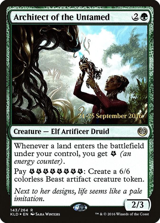 Architect of the Untamed (Prerelease Cards)  - Foil | Good Games North