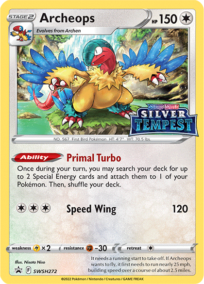 Archeops (SWSH272) (Prerelease) [Sword & Shield: Black Star Promos] | Good Games North